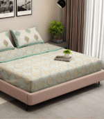 otton bedsheet 144 thread count with 2 pillow covers 01