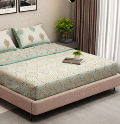 otton bedsheet 144 thread count with 2 pillow covers 01