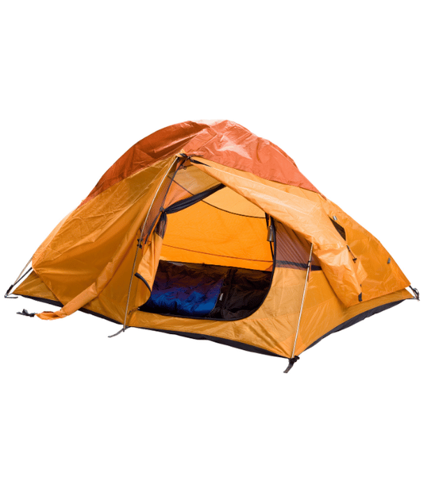 polyester dome water-resistant camping tent with back window 01