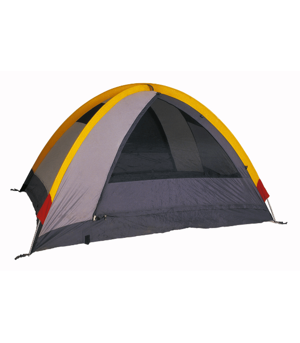polyester dome water-resistant camping tent with back window