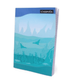 Long notebook with 140 single-lined pages 85
