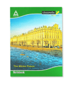 Long notebook with 140 single-lined pages 01