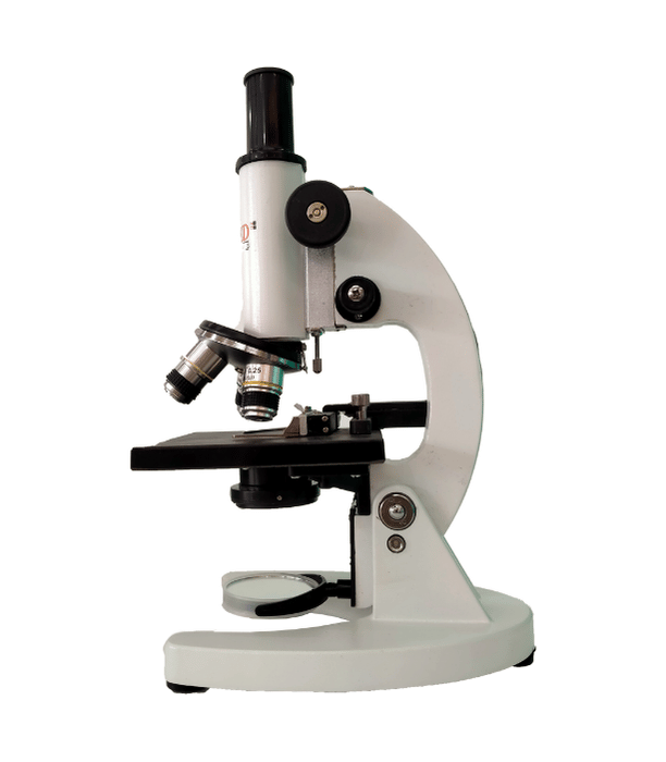 Compound Biological Microscope with Prepared Slides