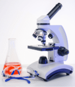 Compound Biological Microscope with Prepared Slides 03