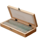 Prepared Microscope Slides Set with Wooden Storage Box04
