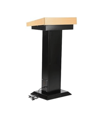 Lecture podium for school and seminar use
